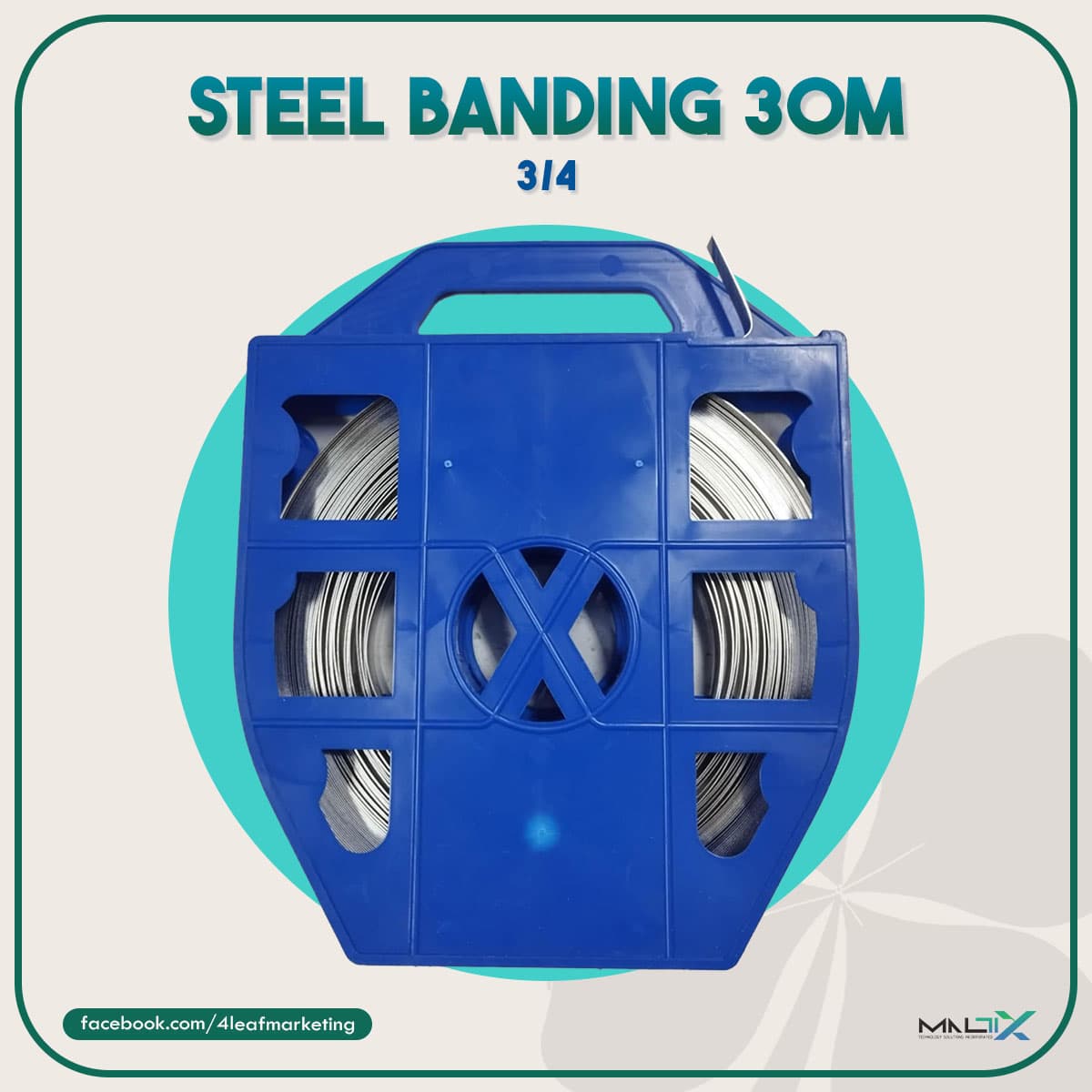 Steel Banding 30m 3/4inch