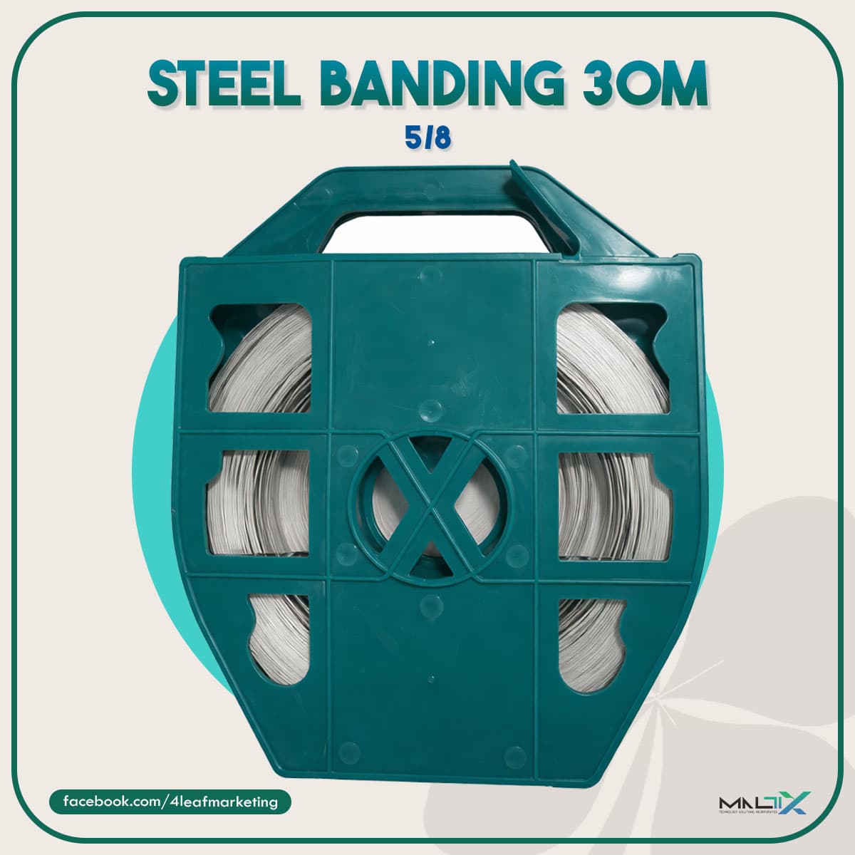 Steel Banding 30m 5/8inch