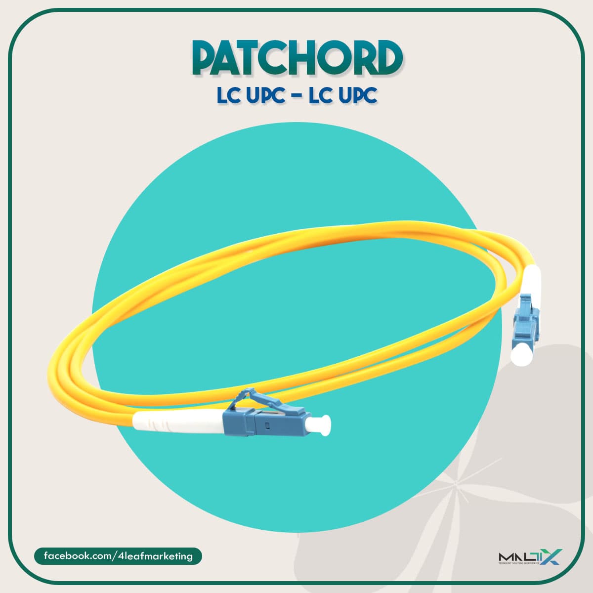 Patch Cord LCUPC-LCUPC 10m