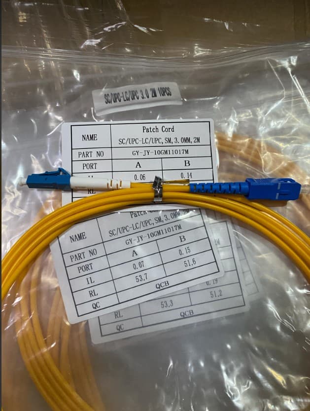Patch Cord LCUPC-SCUPC 1m
