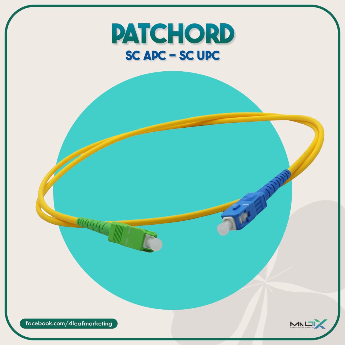 Patch Cord SCAPC-SCUPC- 5M