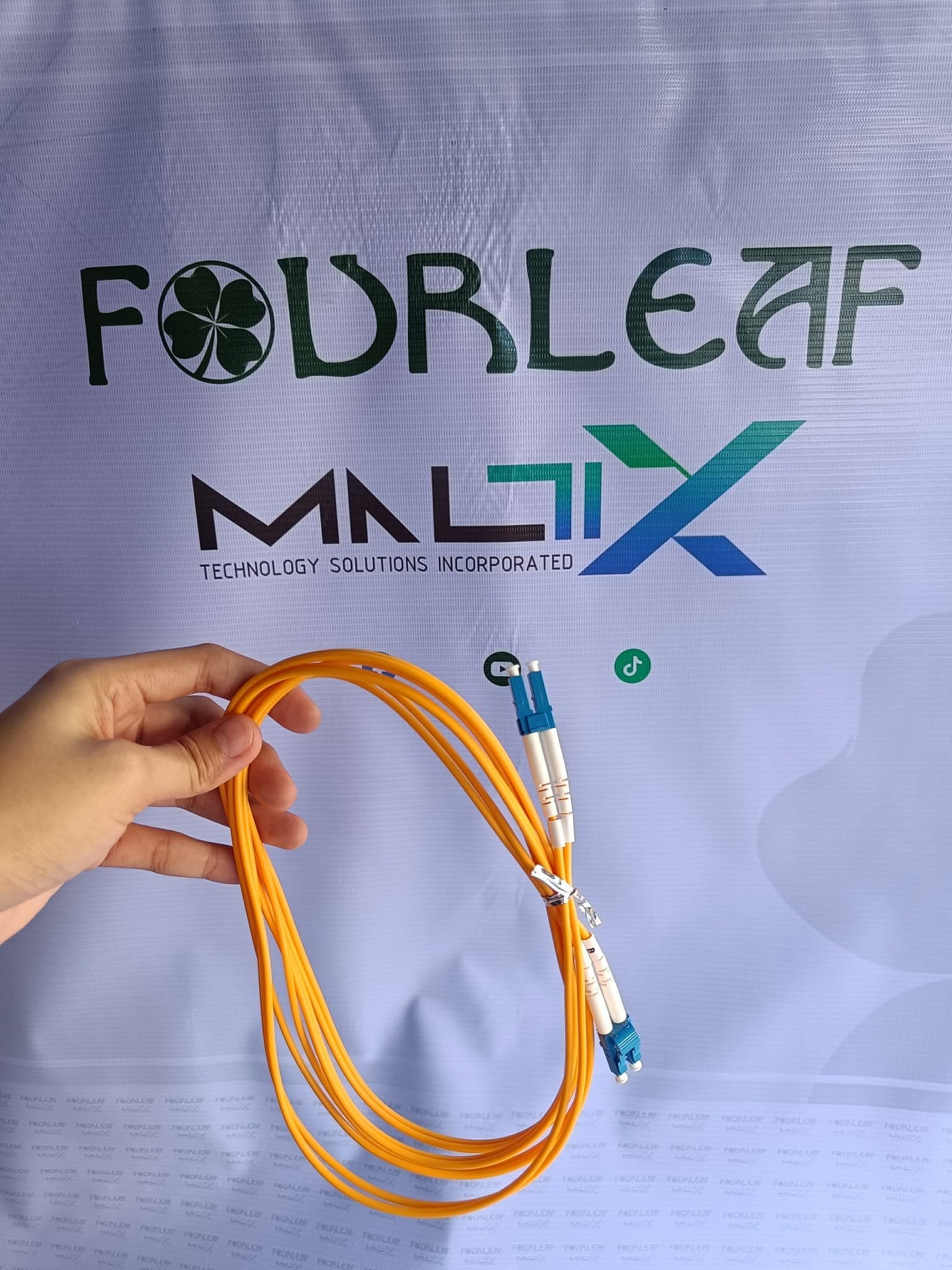 Patch Cord Duplex LCUPC-LCUPC-3.0MM 1M