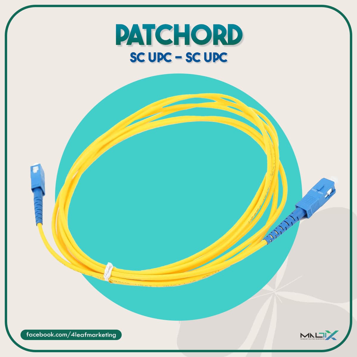 Patch Cord SCUPC-SCUPC 2M