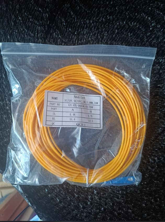 Patch Cord SCUPC-SCUPC 10M