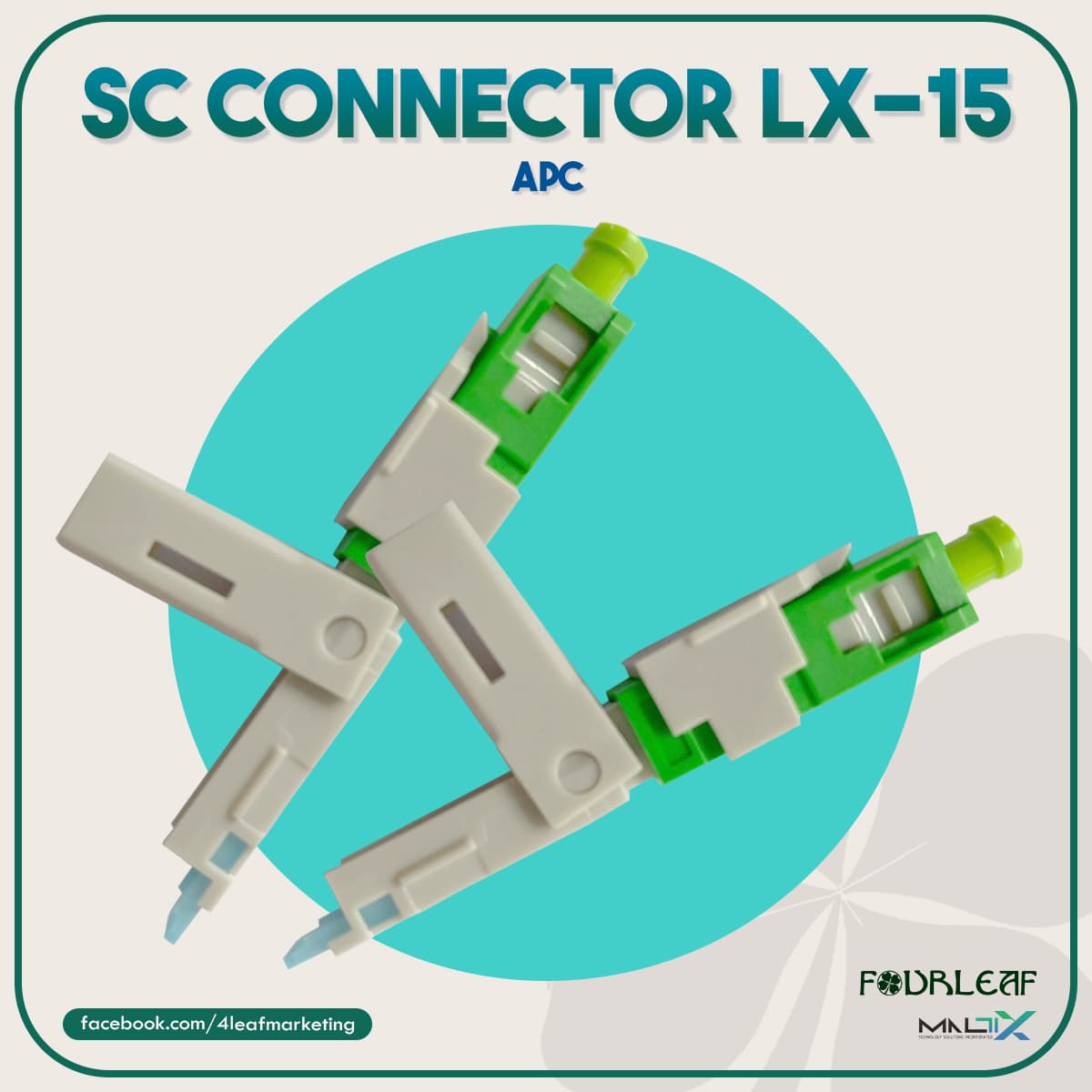 SC Connector LX-15 APC