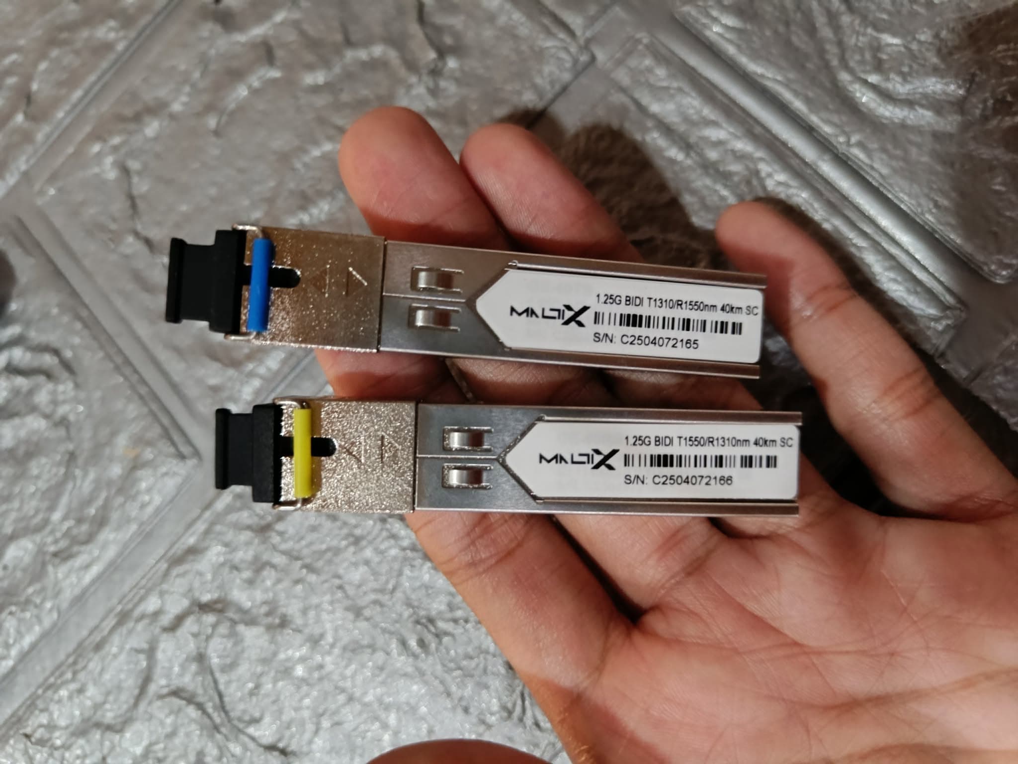 SFP 1.25G SC 40KM MALTIX (PAIR)