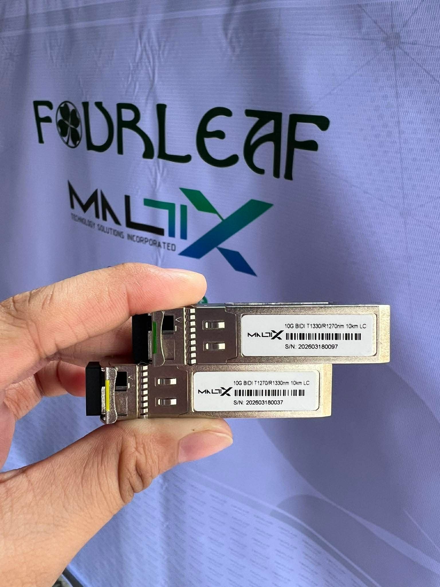 SFP PLUS 10G LC 10KM MALTIX (PAIR)