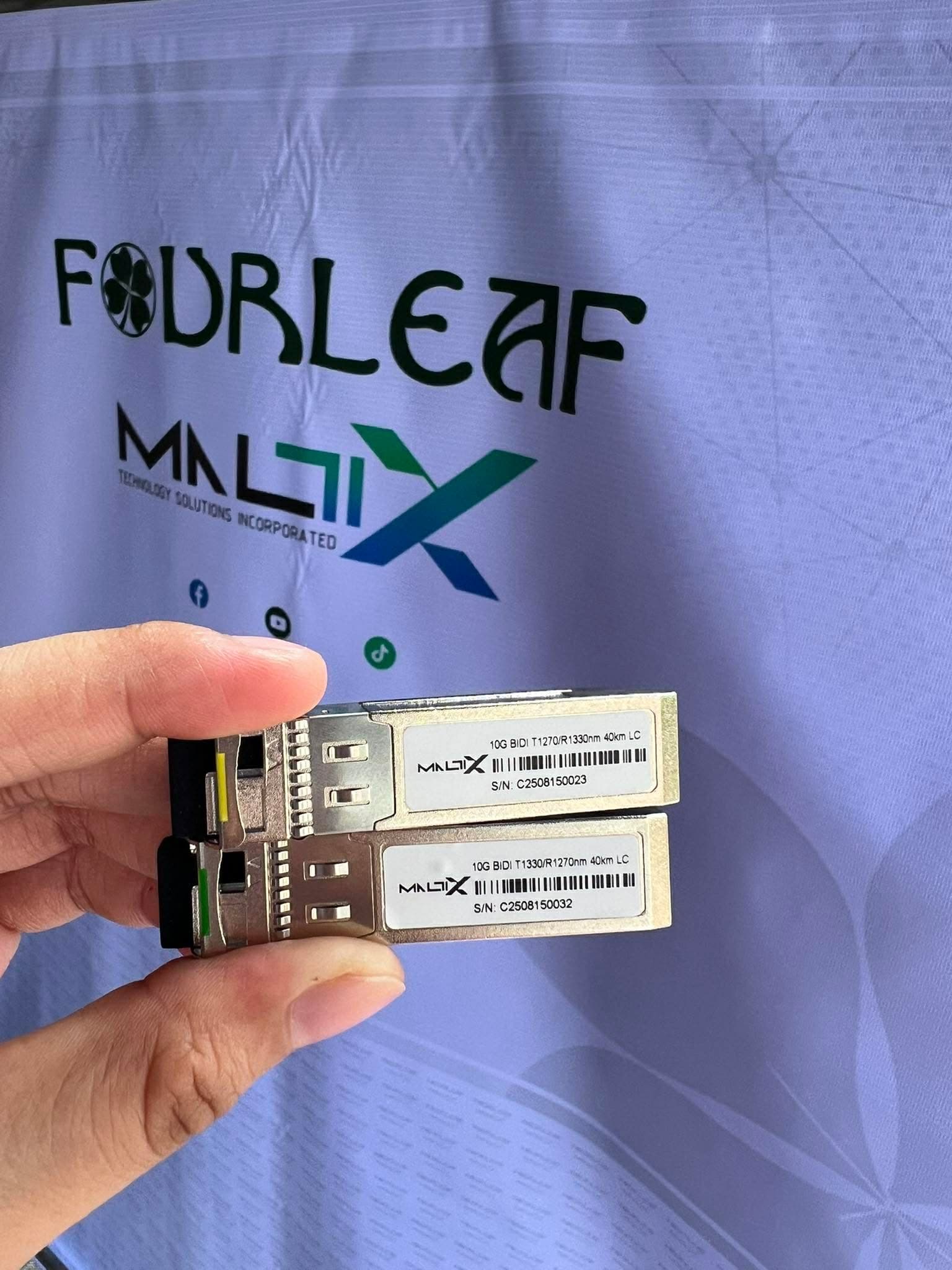 SFP PLUS 10G LC 40KM MALTIX (PAIR)