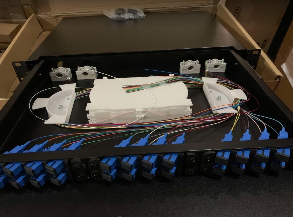 24 core ODF with connector