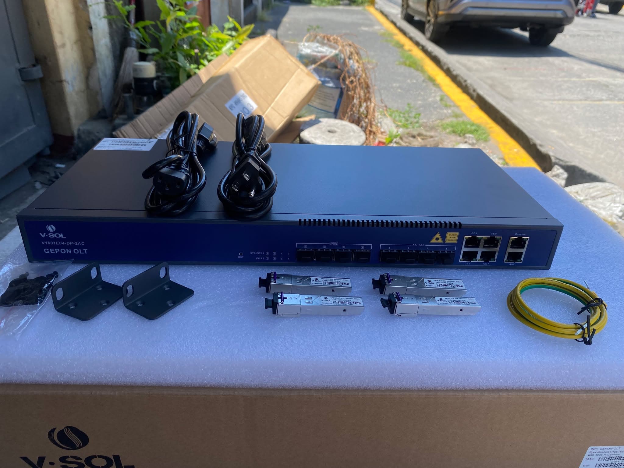 VSOL 4PON EPON with 9dB/7dB Module