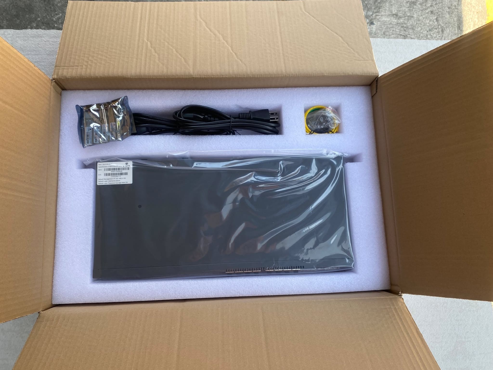 VSOL 4PON EPON with 9dB/7dB Module