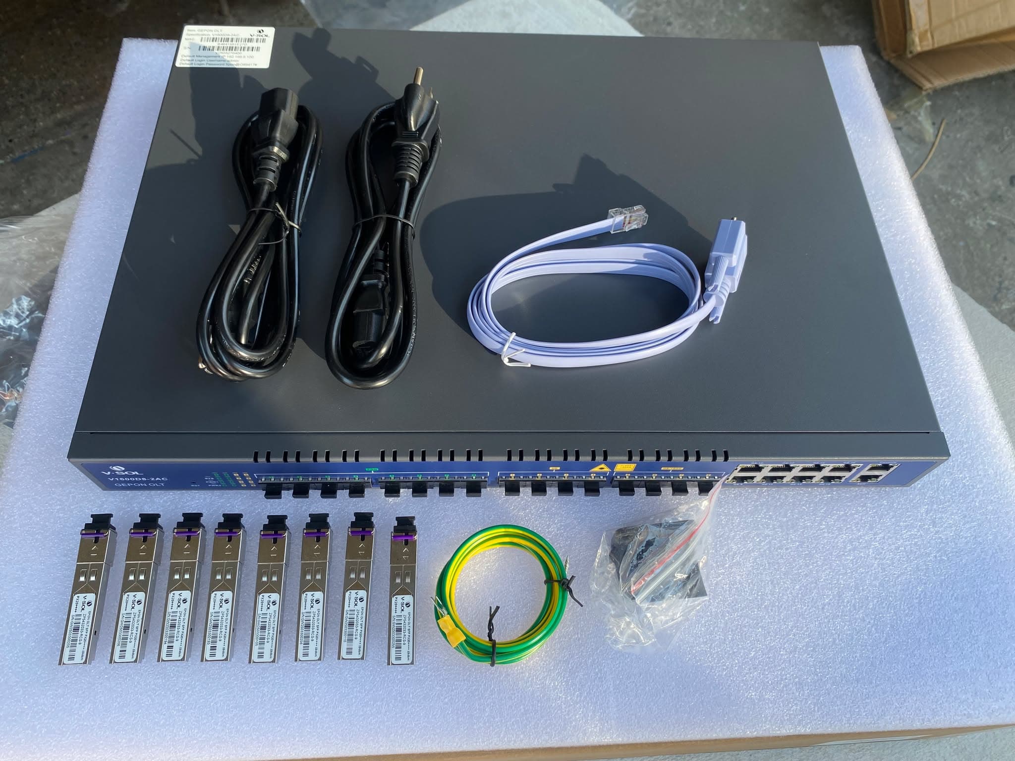VSOL 8PON EPON w/ 9dB Module