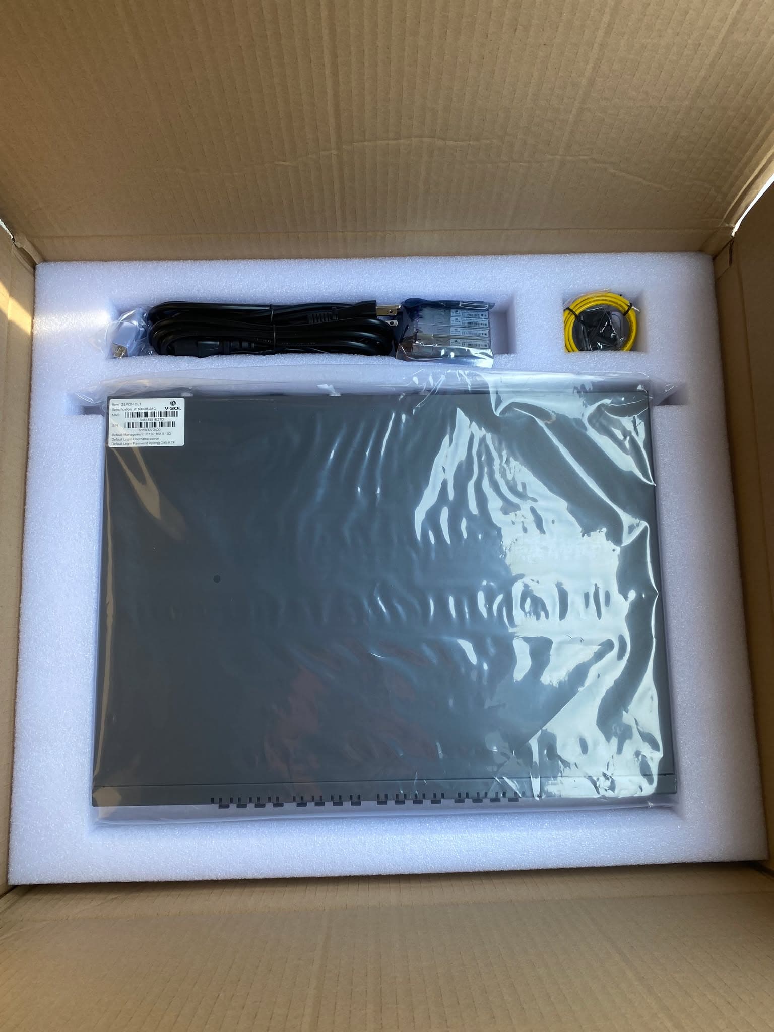 VSOL 8PON EPON w/ 9dB Module