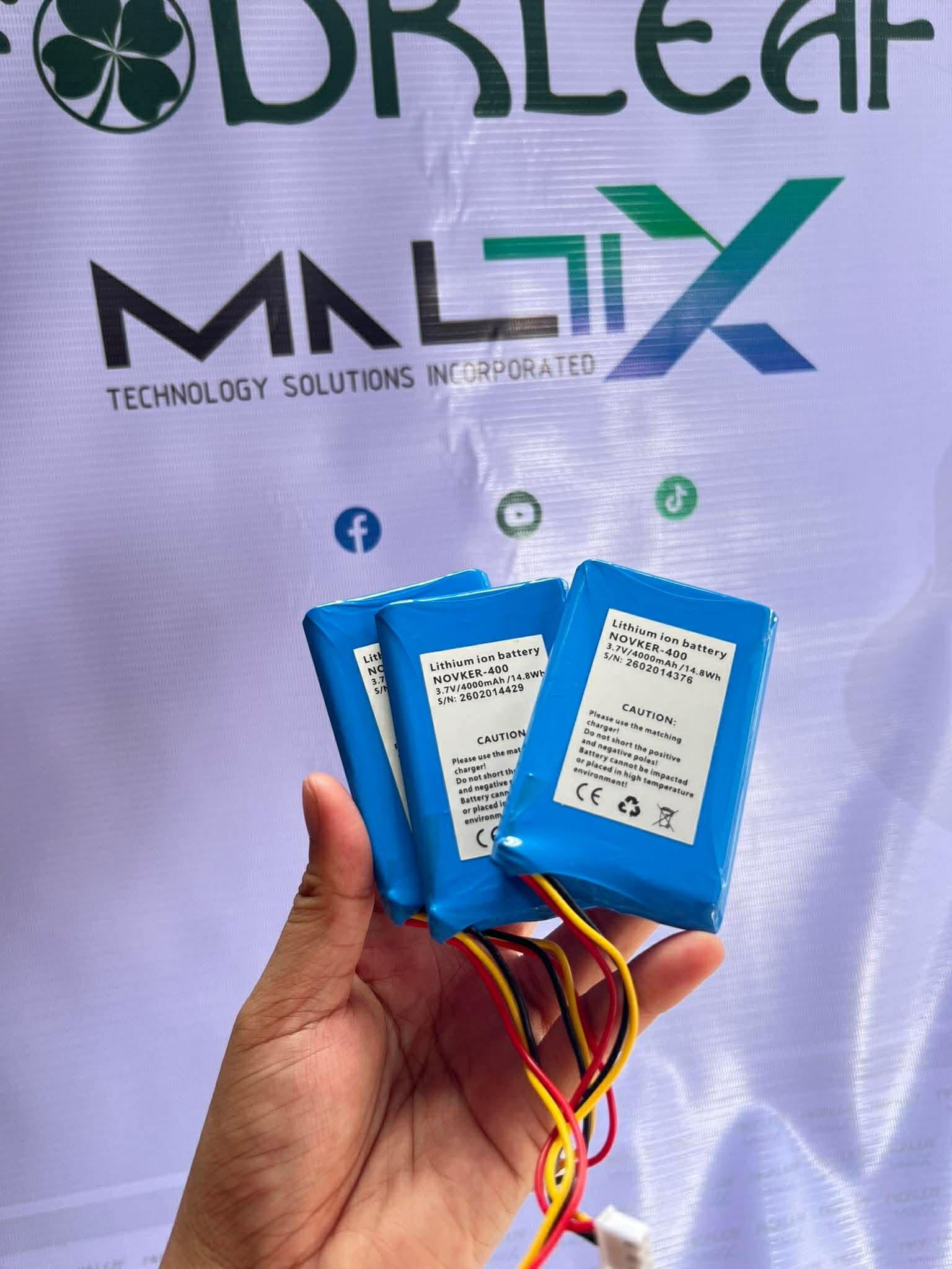 Novker 3200d Battery