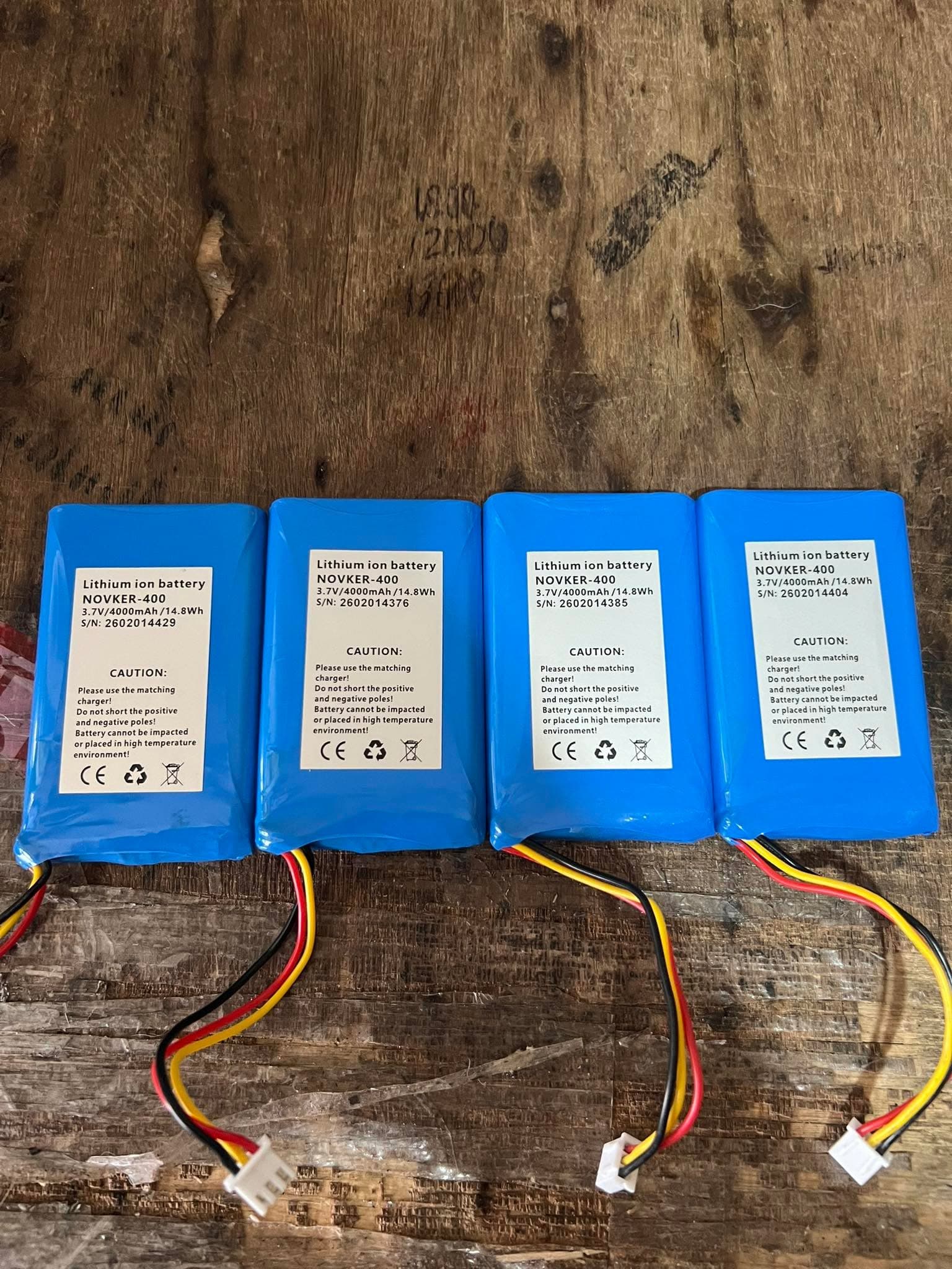 Novker 4000d Battery
