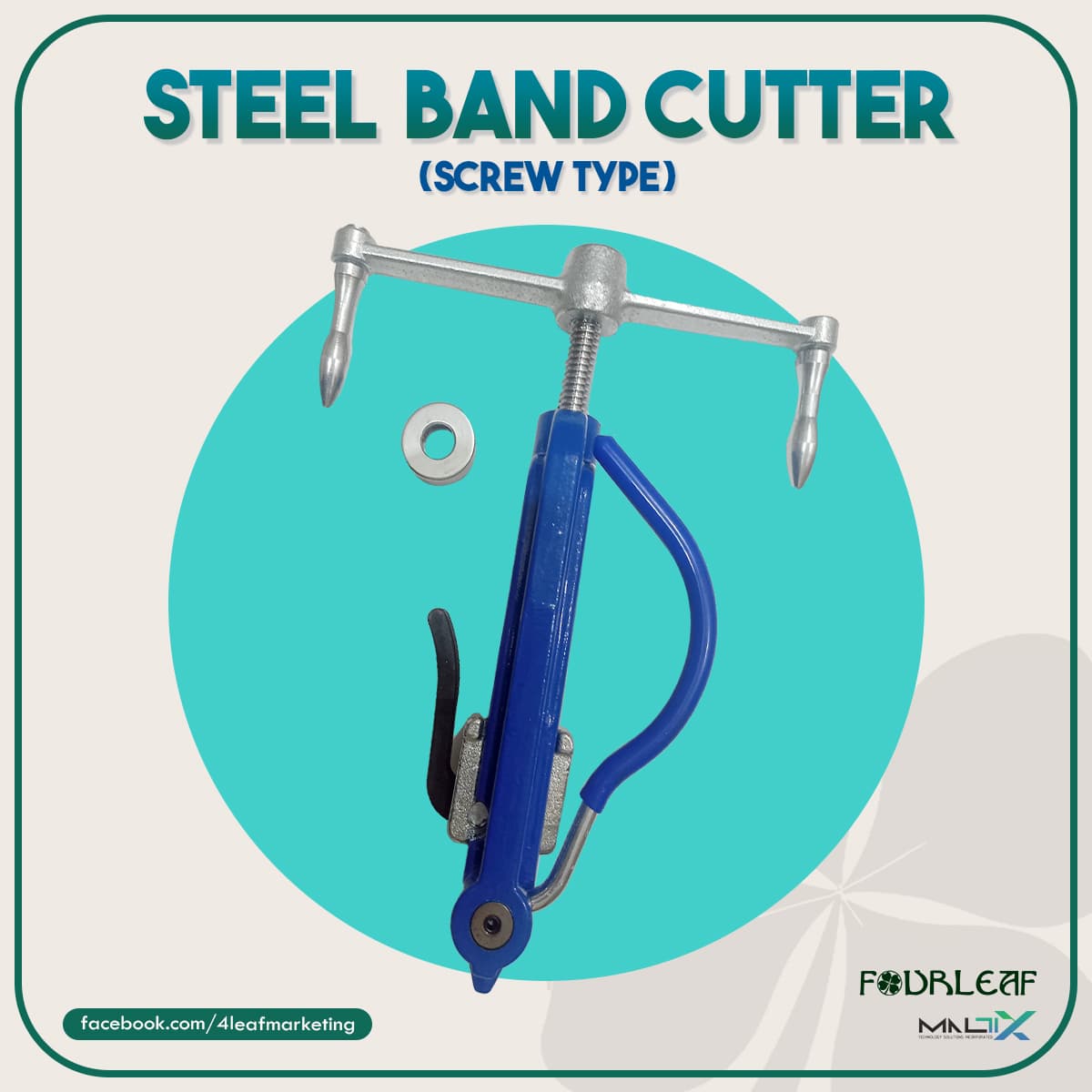 Steel Band Cutter (screw type)