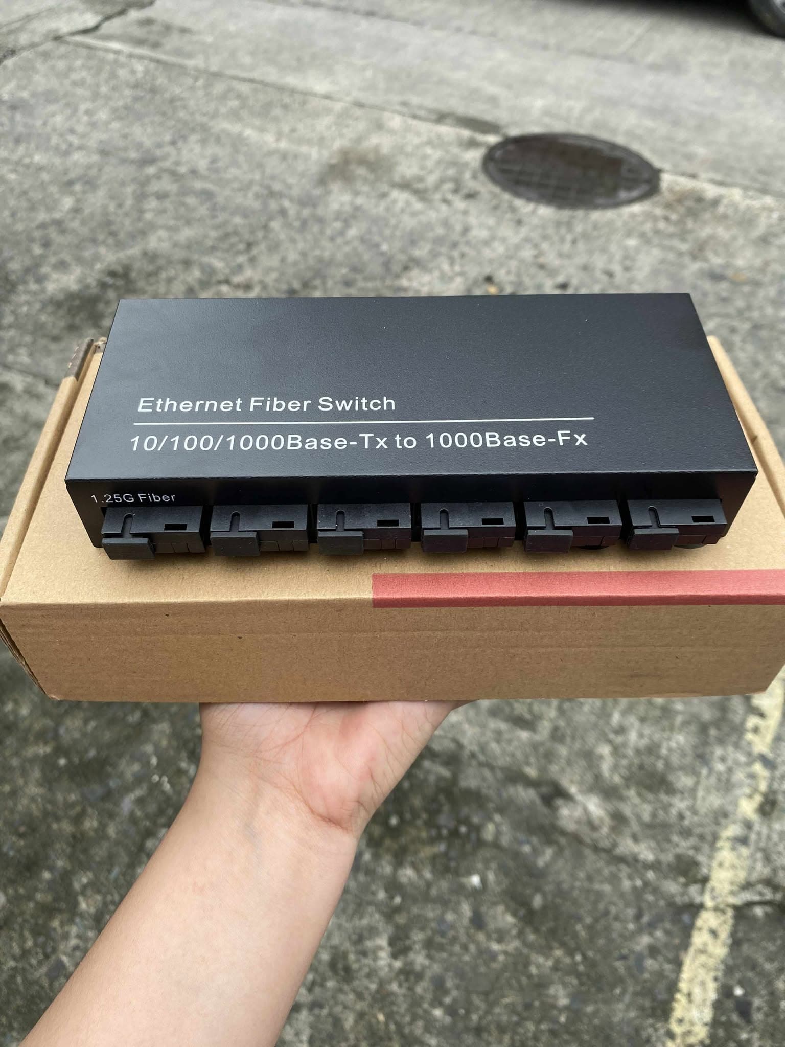 Fiber Switch 1Gbps 6FORJ45