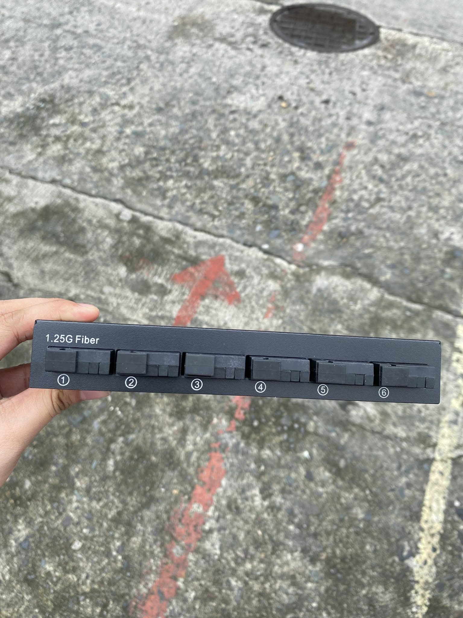 Fiber Switch 1Gbps 6FORJ45