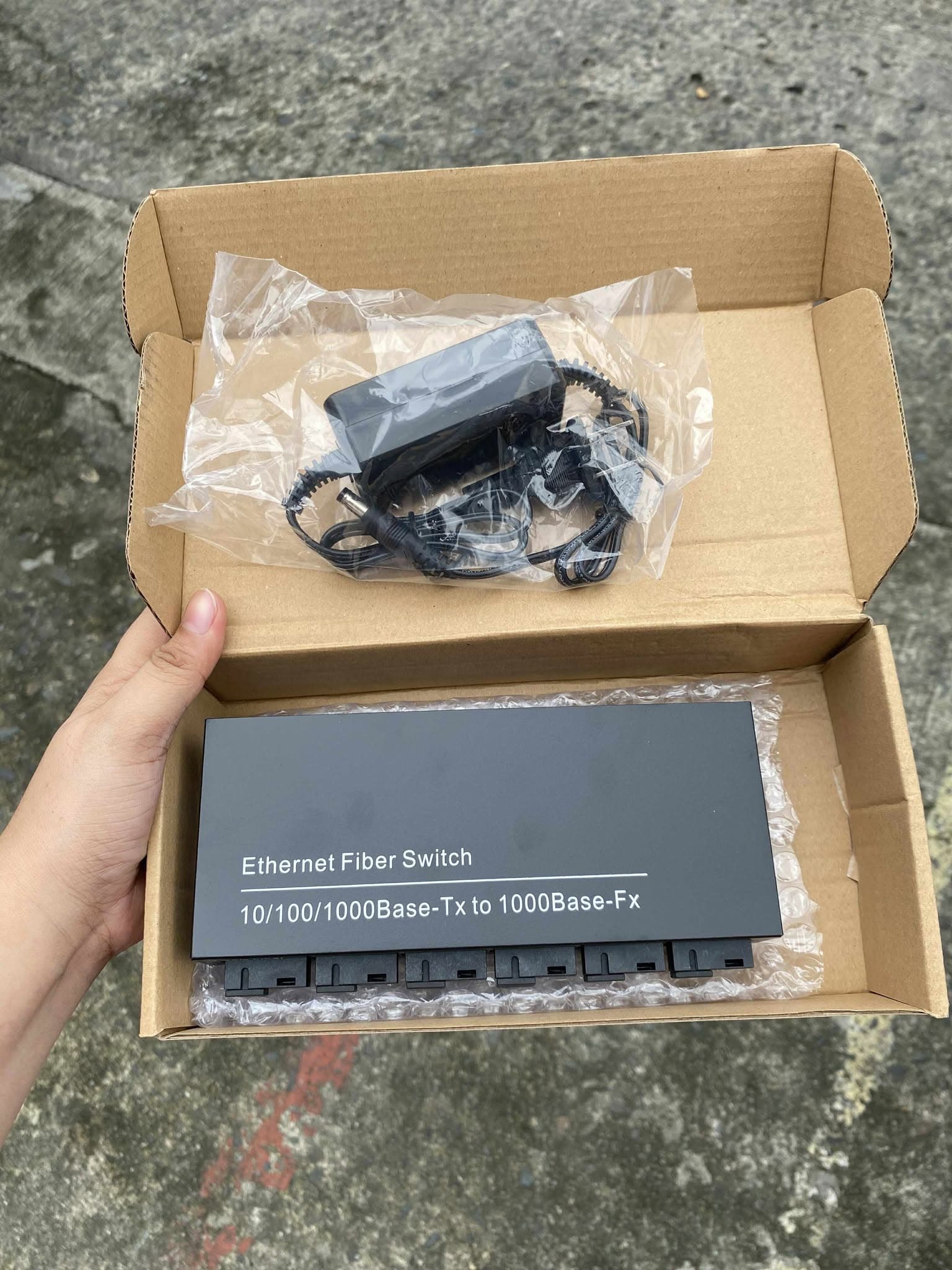 Fiber Switch 1Gbps 6FORJ45