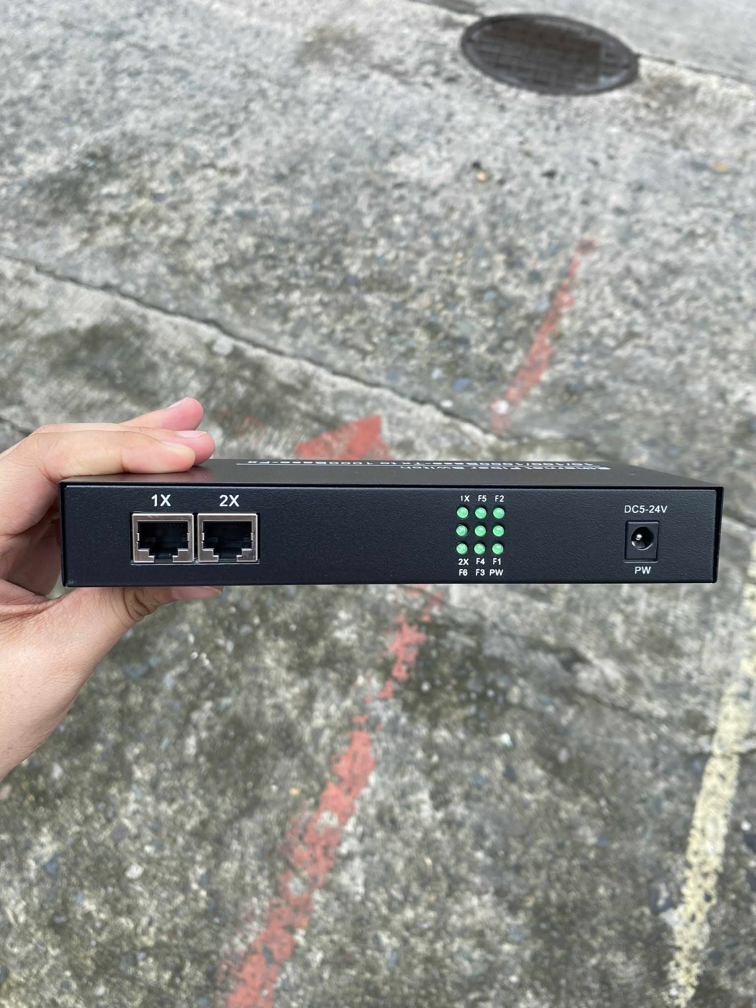 Fiber Switch 1Gbps 6FORJ45