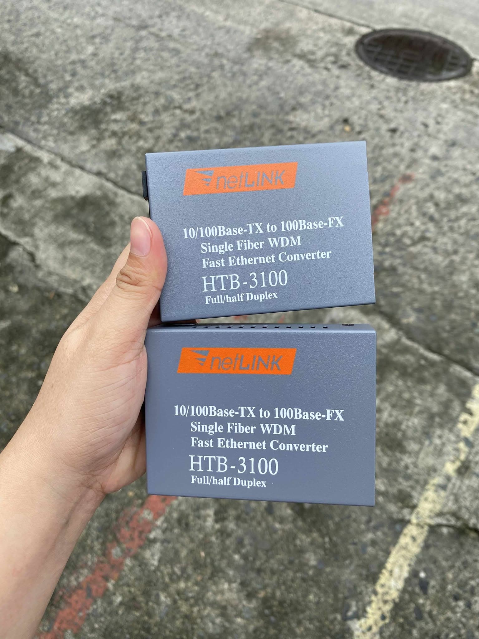 Media Con 100mbps 25km SC