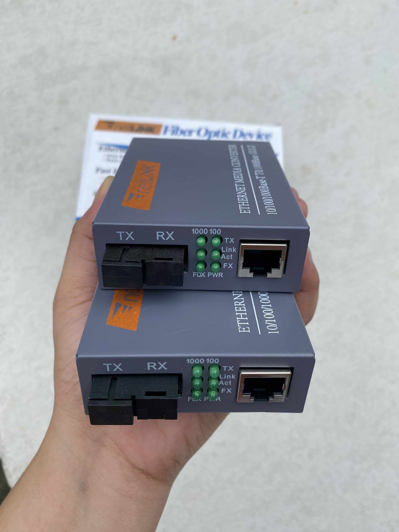 Media Con 1Gbps 25km SC